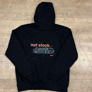 NWT Fifty Eight Edition Carhartt Black 'Not Stock' Graphic Sweatshirt Size Large